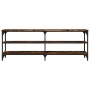 TV-Schrank aus geräuchertem Eichensperrholz, 140 x 30 x 50 cm von vidaXL, TV-Möbel - Ref: Foro24-826746, Preis: 67,70 €, Raba...