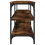 Mueble de TV madera contrachapada roble ahumado 140x30x50 cm de vidaXL, Muebles TV - Ref: Foro24-826746, Precio: 67,61 €, Des...