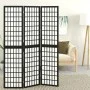 Folding screen with 3 panels Japanese style black 120x170 cm by vidaXL, Room dividers - Ref: Foro24-352079, Price: 112,93 €, ...