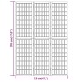 Paravent mit 3 Paneelen im japanischen Stil, schwarz, 120 x 170 cm von vidaXL, Raumteiler - Ref: Foro24-352079, Preis: 122,19...