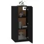 Mueble para TV de pared negro 40x34,5x80 cm de vidaXL, Muebles TV - Ref: Foro24-816673, Precio: 38,84 €, Descuento: %