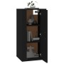 Schwarzer TV-Wandschrank 40x34,5x80 cm von vidaXL, TV-Möbel - Ref: Foro24-816673, Preis: 39,11 €, Rabatt: %