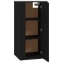 Mueble para TV de pared negro 40x34,5x80 cm de vidaXL, Muebles TV - Ref: Foro24-816673, Precio: 38,84 €, Descuento: %