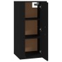Schwarzer TV-Wandschrank 40x34,5x80 cm von vidaXL, TV-Möbel - Ref: Foro24-816673, Preis: 39,11 €, Rabatt: %