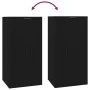 Mueble para TV de pared negro 40x34,5x80 cm de vidaXL, Muebles TV - Ref: Foro24-816673, Precio: 38,84 €, Descuento: %