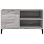 Plattenschrank aus grauem Sonoma-Sperrholz, 84,5 x 38 x 48 cm von vidaXL, CD- und DVD-Speicher - Ref: Foro24-831955, Preis: 6...