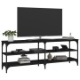 Mueble para TV madera contrachapada negro 140x30x50 cm de vidaXL, Muebles TV - Ref: Foro24-826744, Precio: 66,07 €, Descuento: %