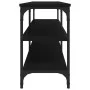 Schwarzer TV-Schrank aus Sperrholz, 140 x 30 x 50 cm von vidaXL, TV-Möbel - Ref: Foro24-826744, Preis: 65,18 €, Rabatt: %
