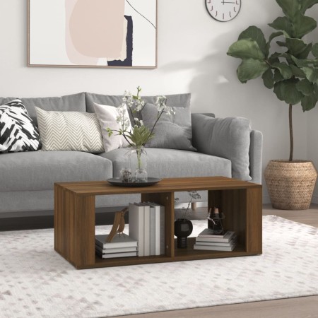 Couchtisch aus braunem Eichensperrholz 100x50x36 cm von vidaXL, Couchtisch - Ref: Foro24-816527, Preis: 45,00 €, Rabatt: %