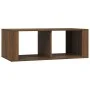 Mesa de centro madera contrachapada roble marrón 100x50x36 cm de vidaXL, Mesas de centro - Ref: Foro24-816527, Precio: 44,56 ...