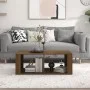 Couchtisch aus braunem Eichensperrholz 100x50x36 cm von vidaXL, Couchtisch - Ref: Foro24-816527, Preis: 44,56 €, Rabatt: %