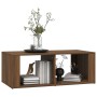 Couchtisch aus braunem Eichensperrholz 100x50x36 cm von vidaXL, Couchtisch - Ref: Foro24-816527, Preis: 45,00 €, Rabatt: %