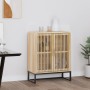 Sperrholz-Sideboard 60x30x75 cm von vidaXL, Schließfächer und Lagerschränke - Ref: Foro24-352111, Preis: 98,63 €, Rabatt: %