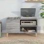 Plattenschrank aus grauem Sonoma-Sperrholz, 84,5 x 38 x 48 cm von vidaXL, CD- und DVD-Speicher - Ref: Foro24-831947, Preis: 5...