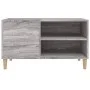 Plattenschrank aus grauem Sonoma-Sperrholz, 84,5 x 38 x 48 cm von vidaXL, CD- und DVD-Speicher - Ref: Foro24-831947, Preis: 5...