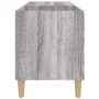 Plattenschrank aus grauem Sonoma-Sperrholz, 84,5 x 38 x 48 cm von vidaXL, CD- und DVD-Speicher - Ref: Foro24-831947, Preis: 5...
