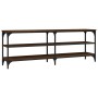 TV-Schrank aus braunem Eichensperrholz, 140 x 30 x 50 cm von vidaXL, TV-Möbel - Ref: Foro24-826748, Preis: 67,98 €, Rabatt: %