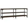 TV-Schrank aus braunem Eichensperrholz, 140 x 30 x 50 cm von vidaXL, TV-Möbel - Ref: Foro24-826748, Preis: 67,08 €, Rabatt: %