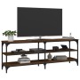 TV-Schrank aus braunem Eichensperrholz, 140 x 30 x 50 cm von vidaXL, TV-Möbel - Ref: Foro24-826748, Preis: 67,98 €, Rabatt: %