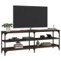 TV-Schrank aus braunem Eichensperrholz, 140 x 30 x 50 cm von vidaXL, TV-Möbel - Ref: Foro24-826748, Preis: 67,08 €, Rabatt: %