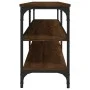 Mueble de TV madera contrachapada marrón roble 140x30x50 cm de vidaXL, Muebles TV - Ref: Foro24-826748, Precio: 67,08 €, Desc...