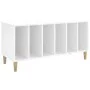 Weißer Plattenschrank aus Sperrholz, 100 x 38 x 48 cm von vidaXL, CD- und DVD-Speicher - Ref: Foro24-831973, Preis: 87,86 €, ...