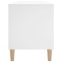 Weißer Plattenschrank aus Sperrholz, 100 x 38 x 48 cm von vidaXL, CD- und DVD-Speicher - Ref: Foro24-831973, Preis: 89,19 €, ...