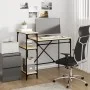 Schreibtisch mit Regalen aus Eichensperrholz 105x50x90 cm von vidaXL, Schreibtische - Ref: Foro24-826715, Preis: 59,70 €, Rab...