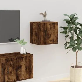 TV-Wandschrank aus geräucherter Eiche, 40 x 34,5 x 40 cm von vidaXL, TV-Möbel - Ref: Foro24-816650, Preis: 29,68 €, Rabatt: %