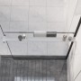 Chromed aluminum shower wall shelf 90 cm by vidaXL, Bathroom accessories - Ref: Foro24-153621, Price: 47,98 €, Discount: %