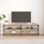 TV-Schrank aus Sonoma-Eichensperrholz, 160 x 30 x 50 cm von vidaXL, TV-Möbel - Ref: Foro24-826750, Preis: 72,16 €, Rabatt: %