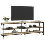 TV-Schrank aus Sonoma-Eichensperrholz, 160 x 30 x 50 cm von vidaXL, TV-Möbel - Ref: Foro24-826750, Preis: 72,16 €, Rabatt: %