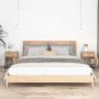 Mesitas noche 2 uds hierro y madera contrachapada 40x30x55,5 cm de vidaXL, Mesitas de noche - Ref: Foro24-352096, Precio: 86,...