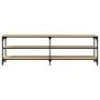 Mueble de TV madera contrachapada roble Sonoma 160x30x50 cm de vidaXL, Muebles TV - Ref: Foro24-826750, Precio: 70,97 €, Desc...