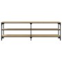 TV-Schrank aus Sonoma-Eichensperrholz, 160 x 30 x 50 cm von vidaXL, TV-Möbel - Ref: Foro24-826750, Preis: 72,16 €, Rabatt: %
