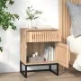 Nachttische 2 Stück Eisen und Sperrholz 40x30x55,5 cm von vidaXL, Nachttische - Ref: Foro24-352096, Preis: 97,85 €, Rabatt: %