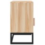 Mesitas noche 2 uds hierro y madera contrachapada 40x30x55,5 cm de vidaXL, Mesitas de noche - Ref: Foro24-352096, Precio: 86,...