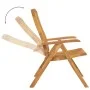Reclining garden chairs, set of 4, made of solid teak wood. by vidaXL, Garden chairs - Ref: Foro24-3154923, Price: 606,77 €, ...