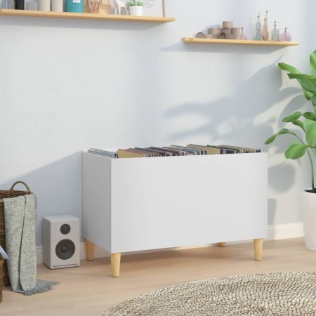 Weißer Plattenschrank aus Sperrholz, 74,5 x 38 x 48 cm von vidaXL, CD- und DVD-Speicher - Ref: Foro24-831957, Preis: 38,05 €,...
