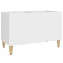 Weißer Plattenschrank aus Sperrholz, 74,5 x 38 x 48 cm von vidaXL, CD- und DVD-Speicher - Ref: Foro24-831957, Preis: 38,05 €,...