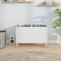 Weißer Plattenschrank aus Sperrholz, 74,5 x 38 x 48 cm von vidaXL, CD- und DVD-Speicher - Ref: Foro24-831957, Preis: 38,05 €,...