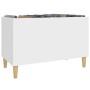 Weißer Plattenschrank aus Sperrholz, 74,5 x 38 x 48 cm von vidaXL, CD- und DVD-Speicher - Ref: Foro24-831957, Preis: 38,05 €,...