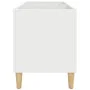 Mueble para discos madera contrachapada blanco 74,5x38x48 cm de vidaXL, Almacenamiento para CD y DVD - Ref: Foro24-831957, Pr...