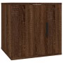 Wand-TV-Schränke 2 Stück braune Eiche 40x34,5x40 cm von vidaXL, TV-Möbel - Ref: Foro24-816655, Preis: 58,18 €, Rabatt: %