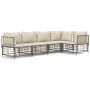 Gartenmöbel-Set 5-teilig, Kissen anthrazit, PE-Rattan von vidaXL, Outdoor-Sofas - Ref: Foro24-3186750, Preis: 436,94 €, Rabat...
