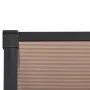 Marquesina de puerta policarbonato negro 122x90 cm de vidaXL, Toldos - Ref: Foro24-153697, Precio: 51,88 €, Descuento: %