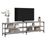 TV-Schrank Sonoma aus grauem Metall und Sperrholz, 180 x 30 x 50 cm von vidaXL, TV-Möbel - Ref: Foro24-826757, Preis: 69,65 €...