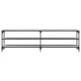 TV-Schrank Sonoma aus grauem Metall und Sperrholz, 180 x 30 x 50 cm von vidaXL, TV-Möbel - Ref: Foro24-826757, Preis: 69,65 €...