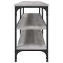 TV-Schrank Sonoma aus grauem Metall und Sperrholz, 180 x 30 x 50 cm von vidaXL, TV-Möbel - Ref: Foro24-826757, Preis: 69,65 €...