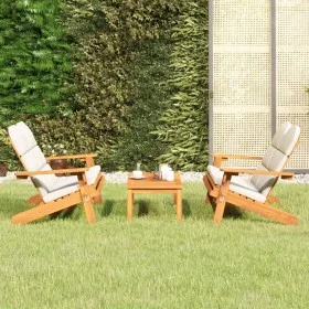 Adirondack Gartenmöbel-Set 3-teilig aus Akazienholz von vidaXL, Gartensets - Ref: Foro24-3152134, Preis: 422,05 €, Rabatt: %
